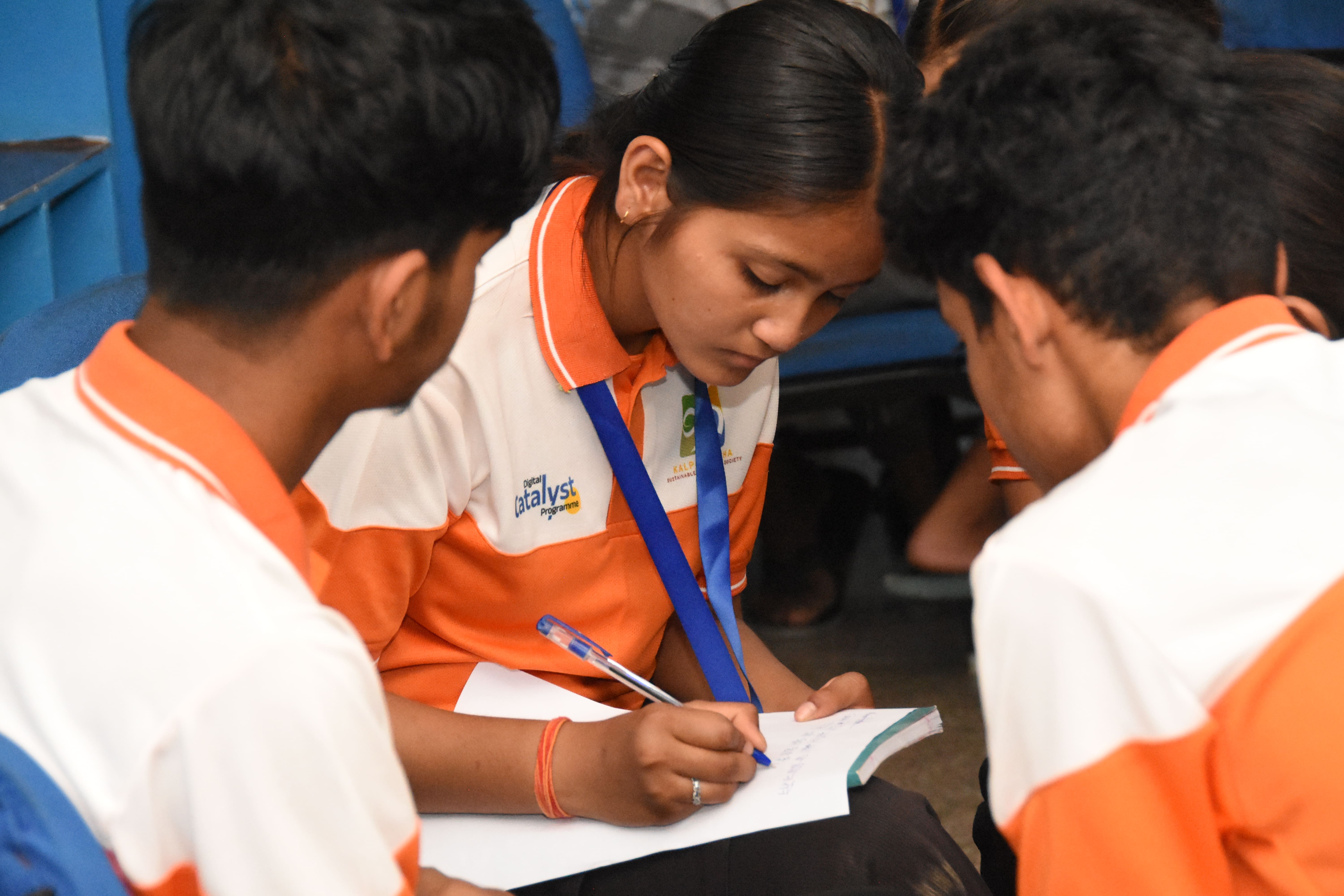 Students at Kalpavriksha programme